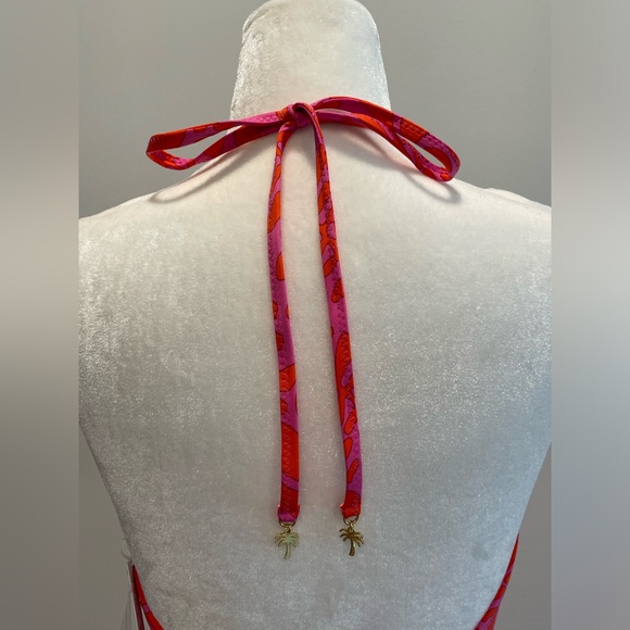 NWT Trina Turk Trellis Plunge One Piece Swimsuit - Picture 9 of 13